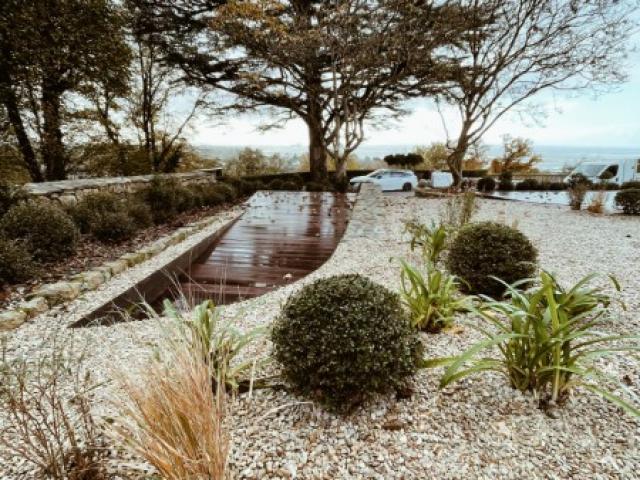 L'aménagement extérieur complet pour une villa près du Mont Saint Michel